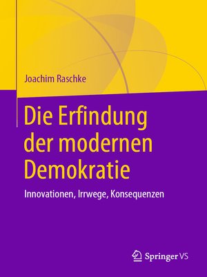 cover image of Die Erfindung der modernen Demokratie